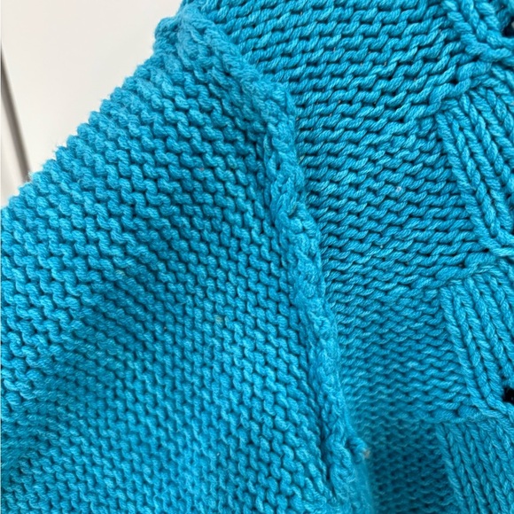 Free People Bell Song Pullover Sweater in Teal Size XS - Picture 5 of 12